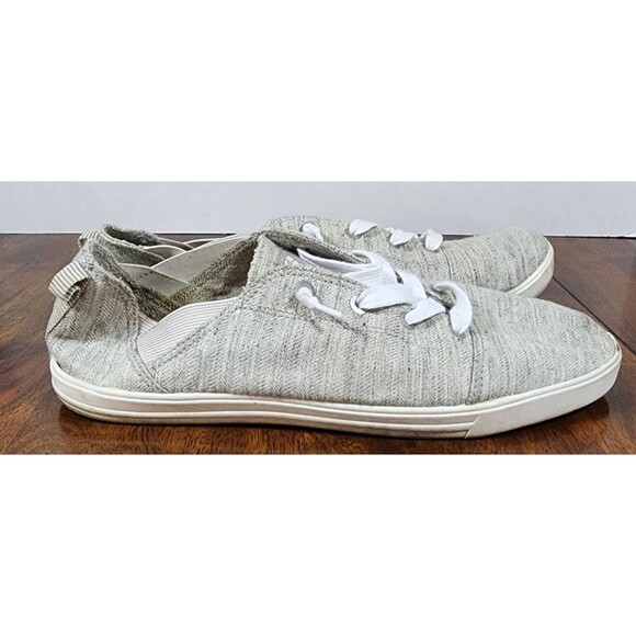Roxy Libbie Low Top Grey Women's Size 11 - Picture 2 of 10